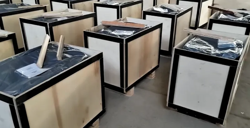 Delivery ! Shunhang Machine sender over 100 benzinpladekomprimatorer til Janpan