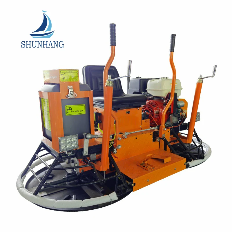 Horisontal ride-on Power Trowel Machine
