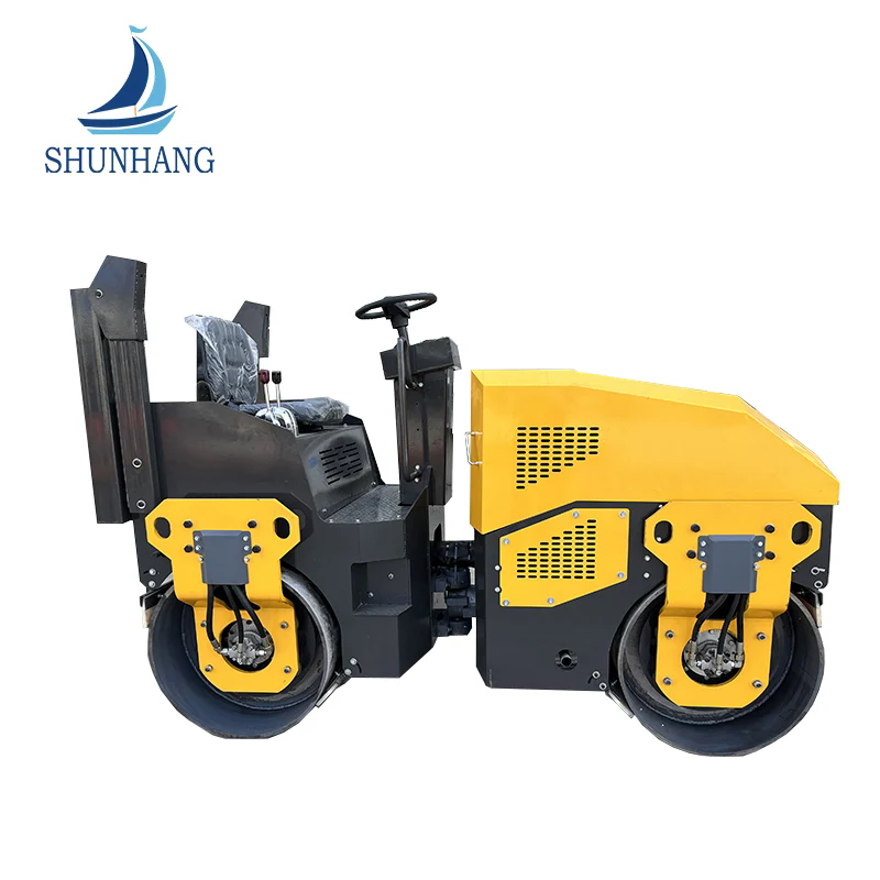 1200mm Double Drum Compaction 6 Tons Driving Road Roller