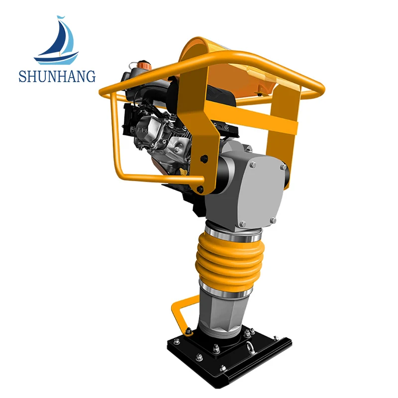 Vibrerende kompaktor rammer benzinmotor